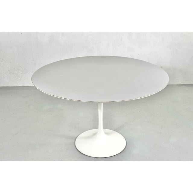 Tulip Table in Melaminated Wood by Eero Saarinen for Knoll International, 1960s For Sale - Image 6 of 9