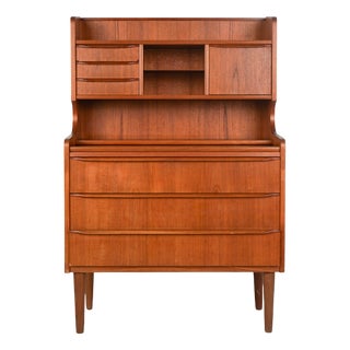 Vintage Teak Secretaire, 1960s For Sale