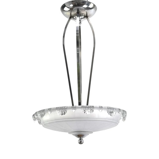 Art Deco Ceiling Lamp from Ezan, 1920s For Sale