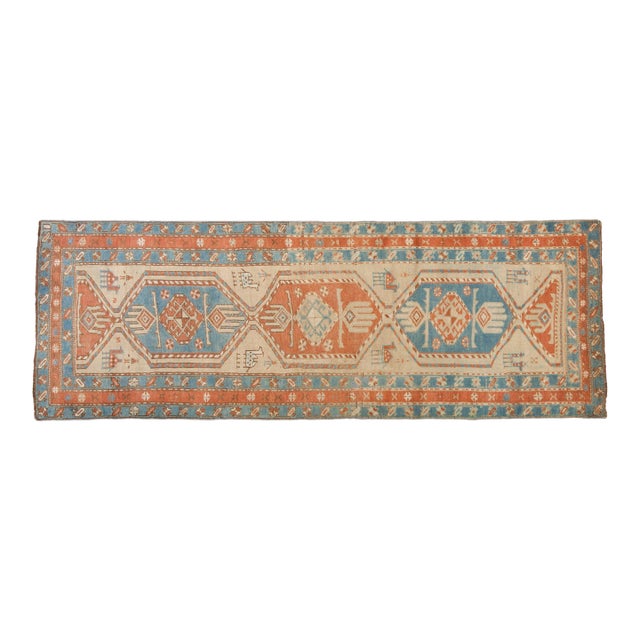 1920s Antique Persian Serab Madder Wool Runner For Sale