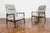 Gray Mid-Century Modern High Back Lounge Chairs by Edmund Homa, Poland, 1960s, Set of 2 For Sale - Image 8 of 17