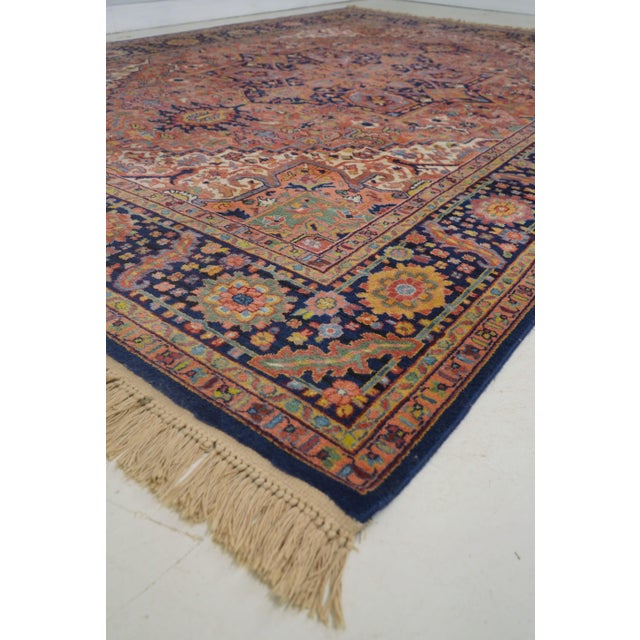 Traditional Karastan Heriz Approx. 9x12 Room Size Oriental Style Rug For Sale - Image 3 of 10