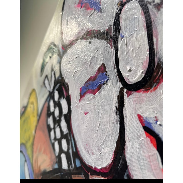 Scott Harper Mixed Media Painting titled “You do You” 43.5 x 66.5 2025 For Sale In West Palm - Image 6 of 10