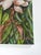 Rustic 1992 Orchids and Frog Painting For Sale - Image 3 of 7