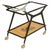 Italian Serving Bar Cart in Sculptural Wood from Cassina, 1954, in Very Good conditions. Designed 1950 to 1959 This piece...