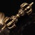 Late 19th Century Brass Vajra and Bell Set, Tibetan Ritual Objects, 708g For Sale - Image 9 of 9