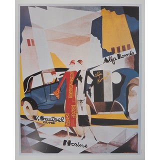 Alfa Romeo Poster after René Magritte For Sale