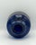 Blue Vintage Hand-Blown Cobalt Blue Scavo Murano Glass Vase from Seguso Vetri D'Arte, 1980s For Sale - Image 8 of 13