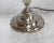 Silver-Plated Metal Table Lamp For Sale - Image 16 of 18