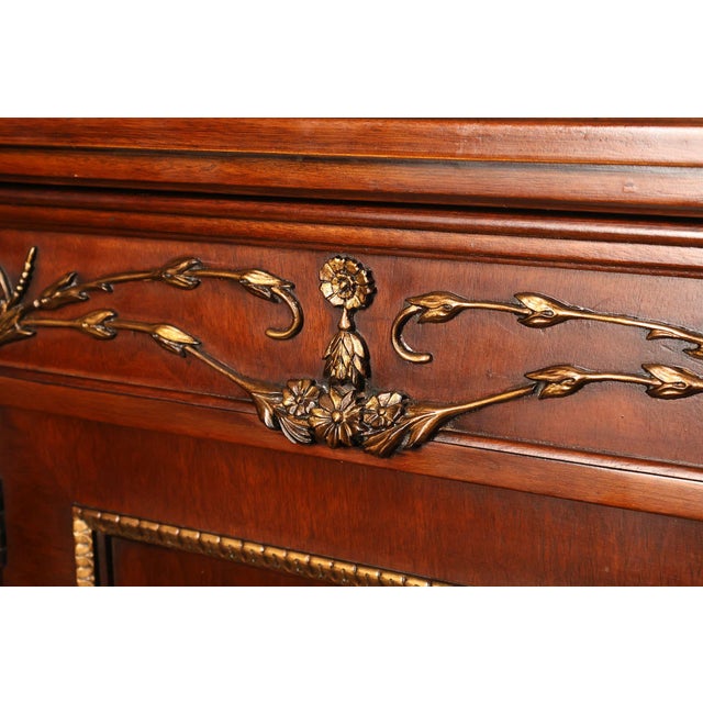 EJ Victor Mahogany Neoclassical Louis XVI Style Sideboard For Sale - Image 17 of 18