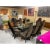 Adrian Pearsall 8 Restored Adrian Pearsall Craft Associates Bronze Brown and Black Brutalist Dining Chairs For Sale - Image 4 of 17