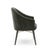 Contemporary Modern Olive Velvet Dining Chair For Sale - Image 3 of 4