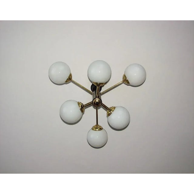 Modernist Chandelier, 1970s For Sale - Image 6 of 13