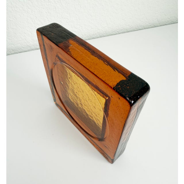 1970s Blenko Block Glass Ashtray/Catchall, Attributed For Sale In Sacramento - Image 6 of 10