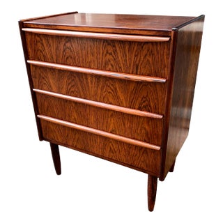 1960s Danish Rosewood Small Dresser in the Style of Arne Vodder For Sale