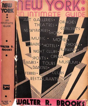 "New York: An Intimate Guide" 1931 Brooks, Walter R.