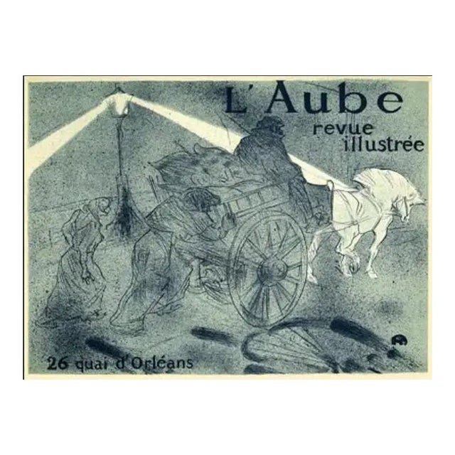 Title: L’aube revue illustree Artist: Henri de Toulouse Lautrec Country: France Medium: Lithograph Marks: signed in plate,...