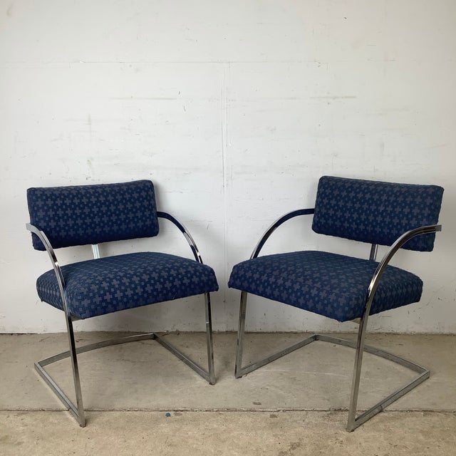 This pair of flat bar chrome cantilever versions delivers the design's essential qualities with evident quality: the...