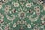 Green Fine Nain Rug 3’3” X 4’10” Green Wool/Silk Traditional Hand-Knotted Carpet For Sale - Image 8 of 12