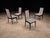 Taupe Set of Four Brazilian Modern Dining Chairs in Rosewood by Giuseppe Scapinelli, 1950s - Lot 352 For Sale - Image 8 of 12