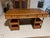 Gorgeous rattan and bamboo desk. Unusual design.
