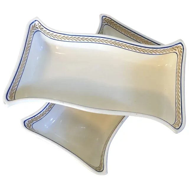 Antique 1790 Georgian Wedgwood Creamware Serving Dishes - A Pair For Sale - Image 11 of 11