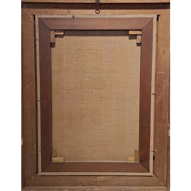 Nativity of the Virgin, 1800s, Oil on Canvas For Sale - Image 3 of 9