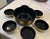 Art Nouveau Mid Century Salad Bowl Set For Sale - Image 3 of 3