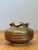 Mid-Century Modern Vintage Original Studio Pottery Ruffle Vase For Sale - Image 3 of 12