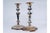 Modernist Silver Candlesticks with Octagonal Bases, in Good conditions. Designed 1920 to 1949