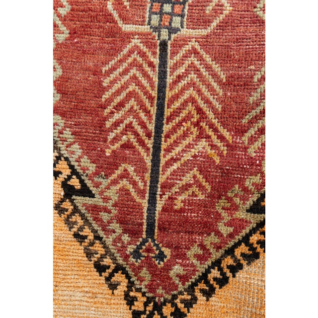 Vintage Turkish Oushak Rug 4ft 9in X 12ft 8in For Sale - Image 13 of 14