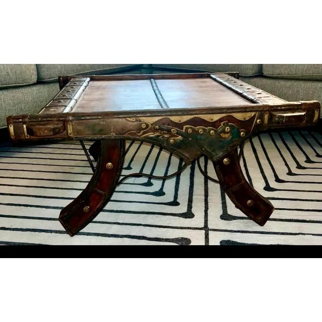 Antique Ox Cart Table For Sale In Charleston - Image 6 of 10