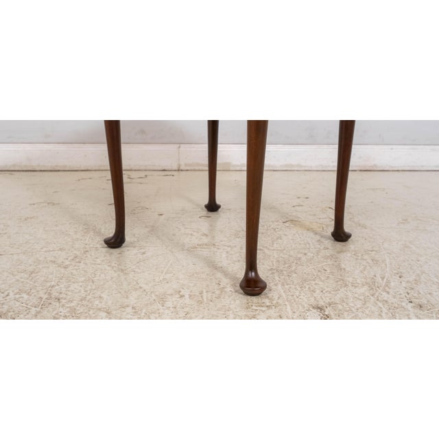 Kittinger Cw-2 Colonial Williamsburg Mahogany Handkerchief Table For Sale - Image 14 of 18