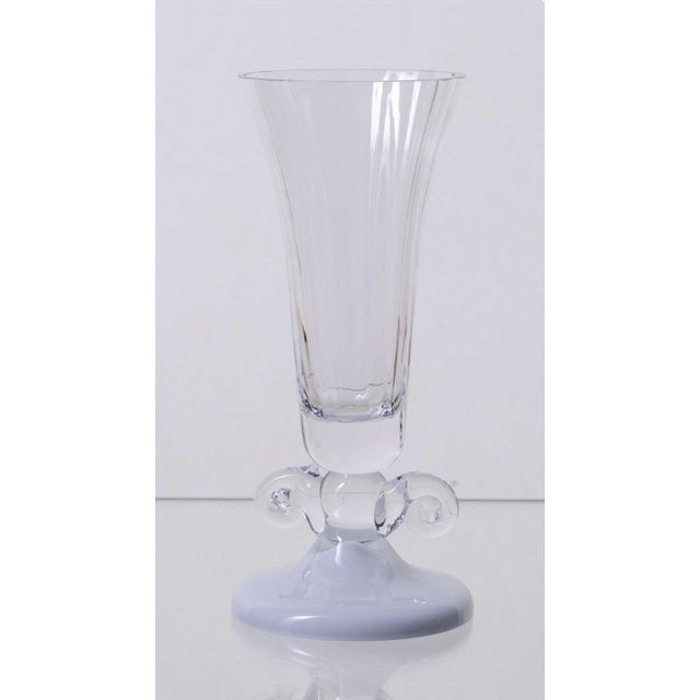 White Vintage Glassware, 1970s, Set of 9 For Sale - Image 8 of 11