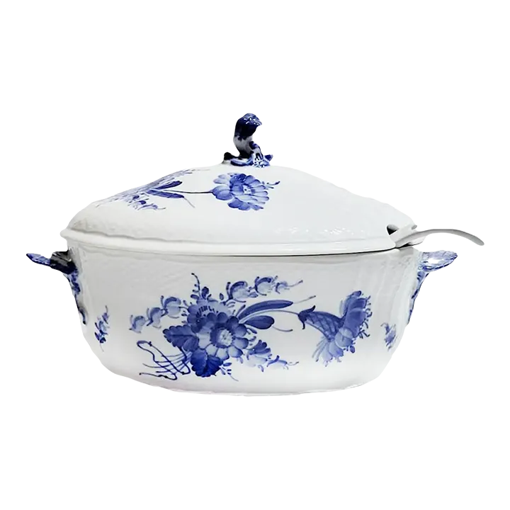 ロイヤルコペンハーゲン　frijsenborg soup tureen Royal Copenhagen Frijsenborg Covered Oval Soup Tureen 910 1666 See