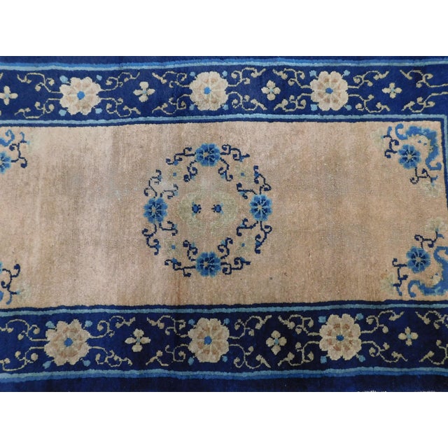 Textile Antique Chinese Art Deco Rug For Sale - Image 7 of 18