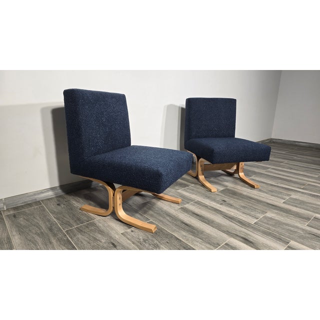 Wood Chairs by Ludvik Volak, 1960s, Set of 2 For Sale - Image 7 of 10