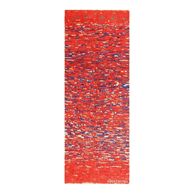 Nazmiyal Collection Colorful Vintage Moroccan Berber Rug For Sale