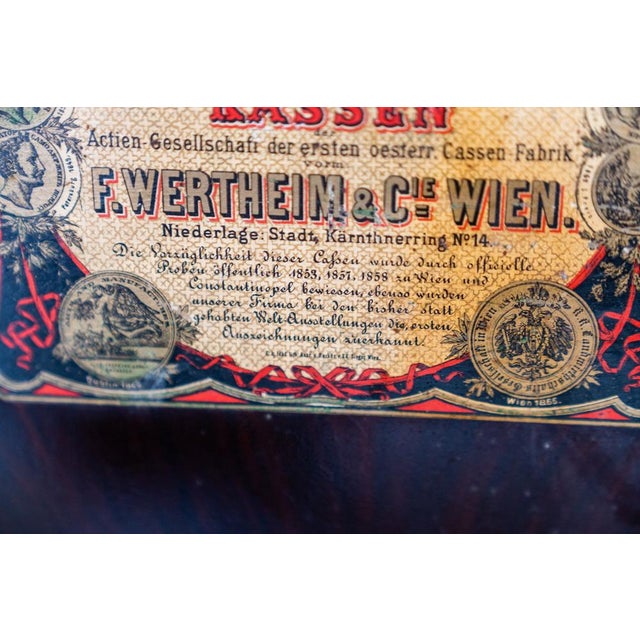 Vintage Austro-Hungarian Safe F. Wertheim & C., 1800s For Sale - Image 7 of 18