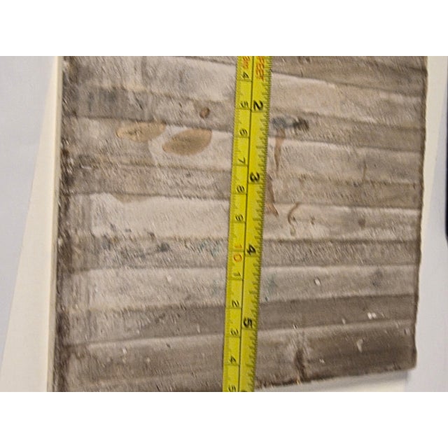 Pair of Antique English Botanical Tiles For Sale - Image 9 of 14