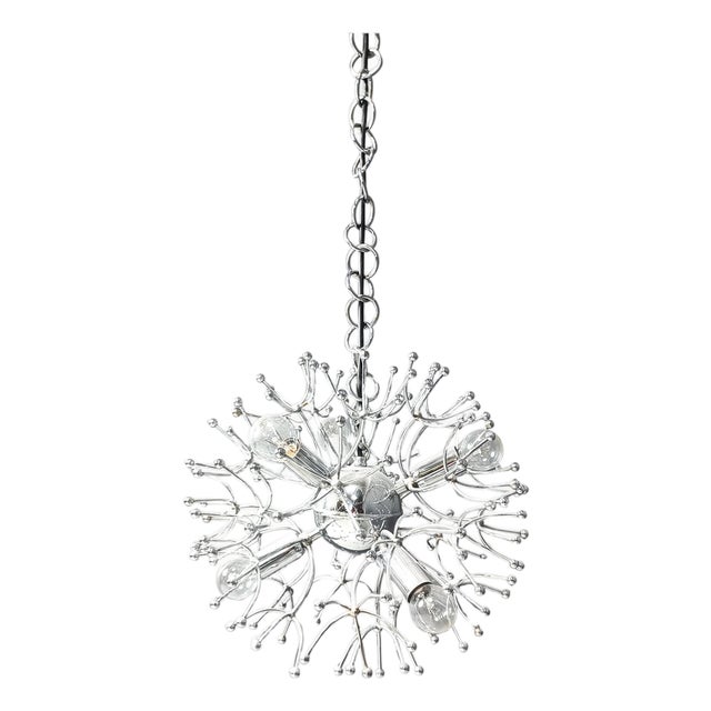 Vintage Sputnik Chandelier from Sciolari, 1960s For Sale