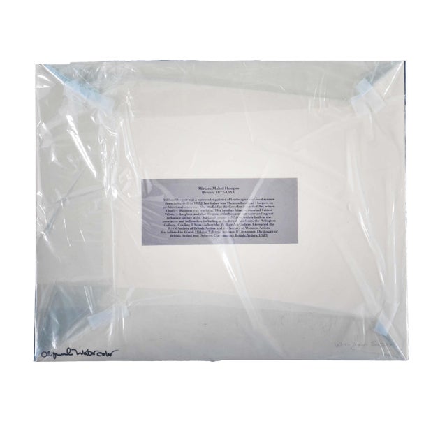 This 20' x16" watercolor serves as a quintessential example of Miriam Mabel Hooper's landscape work. The artist, who...