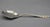 Stieff Rose sterling silver bon bon spoon, 1892. Marked "Sterling Stieff." Scalloped bowl. 1.15 troy oz. 5.25