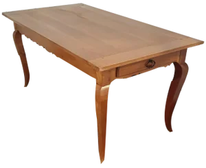 French Farmhouse Kitchen Refectory Dining Table in Cherry