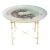 Vintage Hand Painted Tray Top Coffee Table For Sale