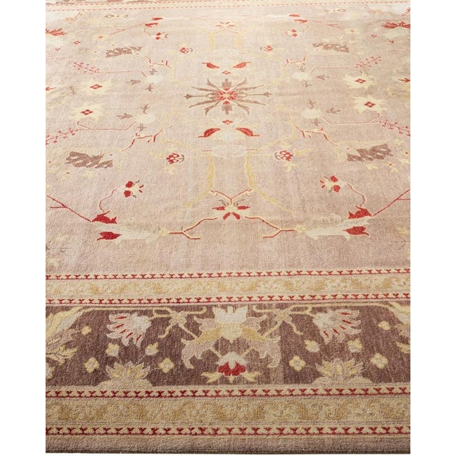 Solo Rugs Eclectic, One-of-a-Kind Hand-Knotted Area Rug in Beige, 9' 4" x 12' 2" For Sale - Image 4 of 8