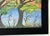 Early 21st Century Original Signed and Framed Primitive Outsider Art Acrylic Painting on Canvas For Sale - Image 5 of 12