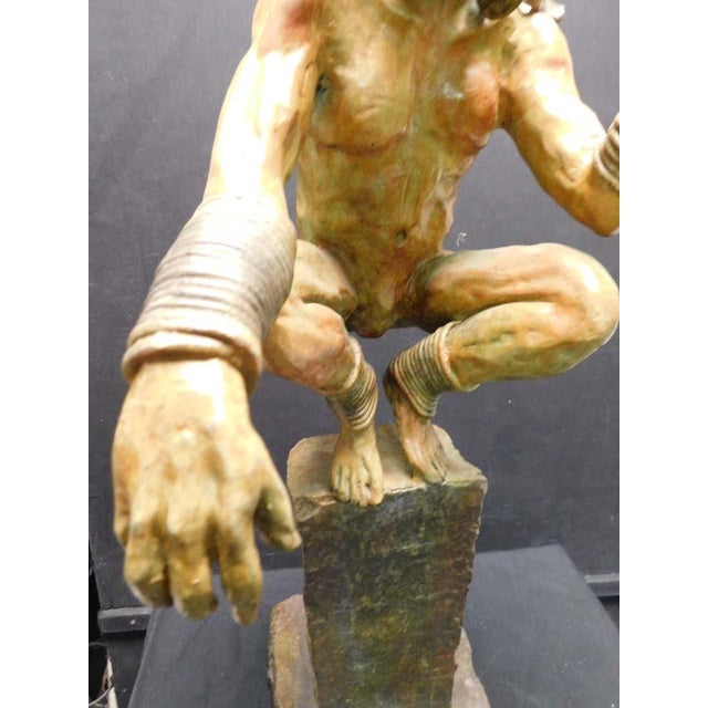 Renzo "A Solid Thought" Bronze Sculpture Hand Signed Great Decoration Artwork For Sale - Image 14 of 18