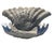 Monumental Resin Giant Clam Shell Garden Statue & Planter Accent For Sale - Image 4 of 12