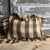 Made in France A timeless linen accent pillow with ruffle and tattered edges woven in France — The latest collection is a...